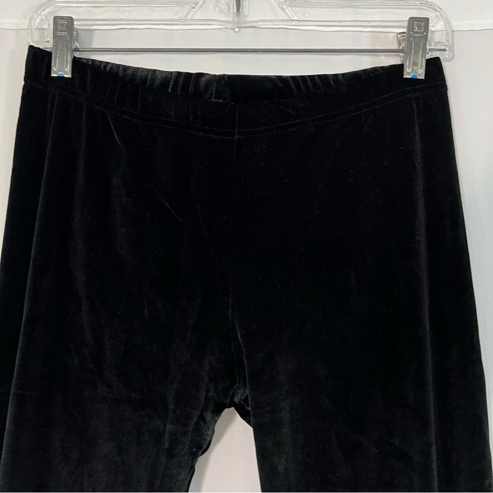 Shosho Velvet Black Pull On Pants Leggings - Picture 7 of 9
